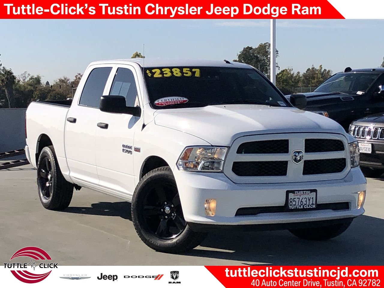 Certified Pre Owned 2016 Ram 1500 Express Rwd Crew Cab Pickup